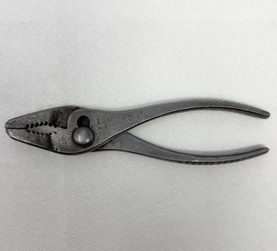 Vintage Crescent Tool Co. L26 Thin Nose Slip Joint Pliers Jamestown NY USA Tool