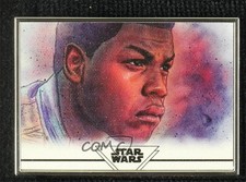 2021 Star Wars: Stellar Signatures Reproductions Finn Dan Bergren Sketch 1j8