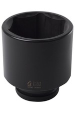 1" Dr Std 6 point  Socket, 3-3/4" 5120 SUNEX TOOLS 1in. Alloy Steel 613364023761