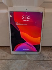 Apple iPad 7th Gen. 32GB, 4G PIN Locked 10.2 in - Rose Gold Cracked Screen