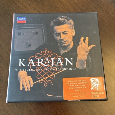 Legendary Decca Recordings by Herbert von Karajan (CD, 2008)