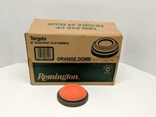 Vintage Remington 90 Blue Rock Orange Dome Clay Skeet Shooting Targets