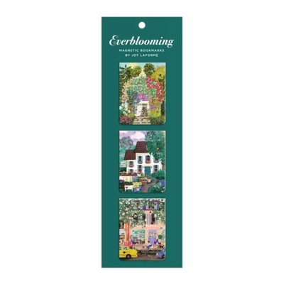 Joy Laforme Everblooming Magnetic Bookmark Set by Galison (Bookmark)