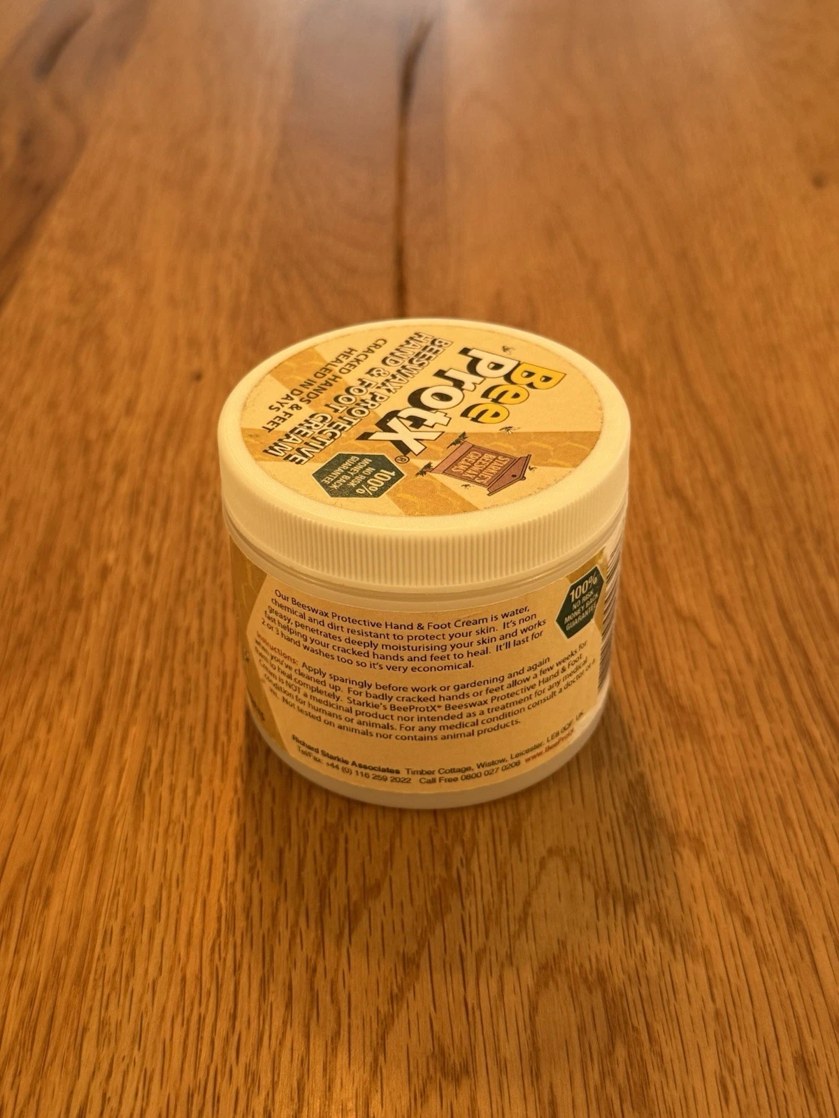 Bee Protx Barrier Beeswax Protective Hand & Foot Cream 4oz 114g Tub - Brand New 3