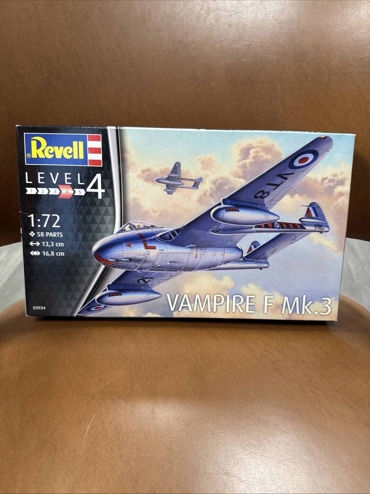 REVELL 03934 VAMPIRE F MK.3 MAQUETTE REVELL 1/72