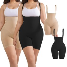 Plus Size Shapewear Tummy Control Bodysuits for Women Waist Trainer Body Shaper