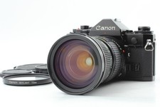 CLA Near MINT Canon A-1 SLR Film camera Black Canon FD 35-105mm f3.5 JAPAN