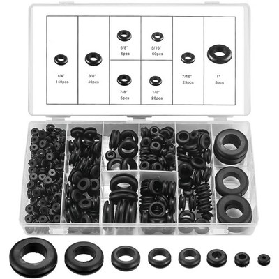 Gummitüllen Gummi Dichtung Kabeldurchführung Dichtungsring Set
