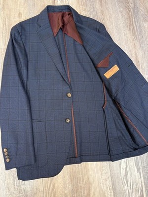 Luciano Barbera Wool Blazer Size 42 (52 EUR)