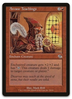 Arcane Teachings #78 (NM) Judgment JUD Magic MTG