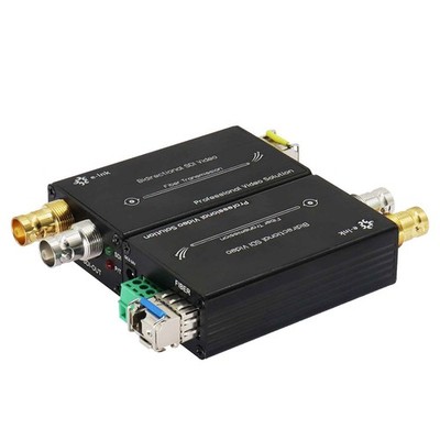 1080P Bi-directional HD-SDI Fiber Converter Hot-Swap & 40km over Single Fiber