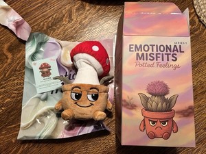 Emotional Misfits Feelings Blind Box Chase Secret Mushie Mushroom Plushie