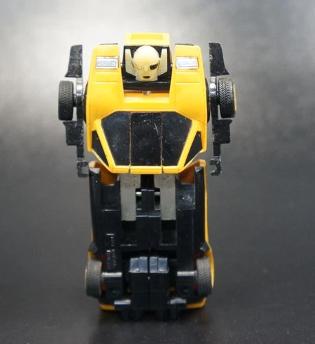 GoBots Pocket Yellow Lamborghini Countach Figure Giant Puzzler Arm 1985 Tonka