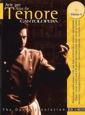 Arias for Tenor Volume 4 | Various | Cantolopera Series | Taschenbuch | Englisch