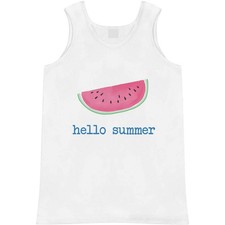 'Hello Summer' Adult Vest / Tank Top AV064722 