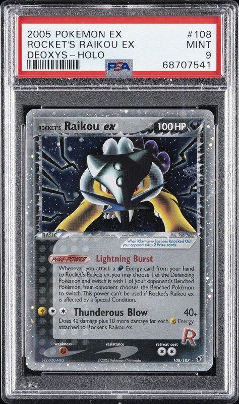 Rocket's Raikou ex