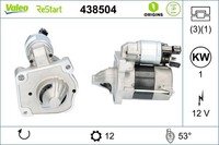 Valeo Starter 438504 FüR CitroËN DS Opel Peugeot Toyota