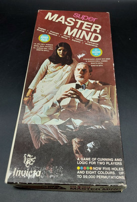 SUPER MASTERMIND - 1975 - INVICTA - vollständig - TOP ZUSTAND - Spiel des Jahres