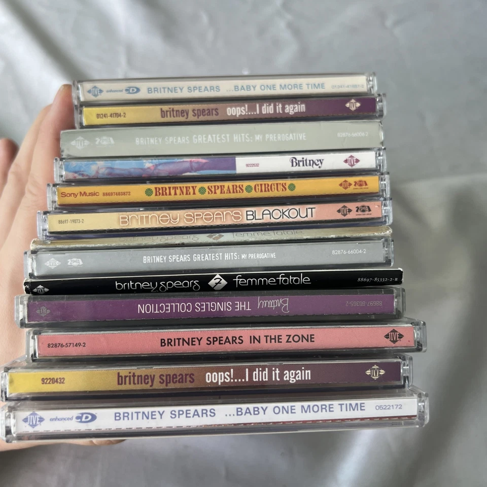 Britney Spears CDs Bulk x13 90s 00 Pop Music Greatest Hits Australian Editions* - Image 3 of 4