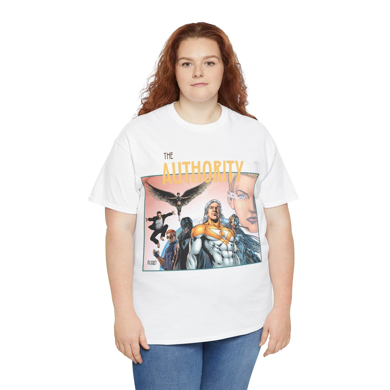 Authority T-Shirt - Wildstorm/DC Comics - Phil Jimenez Art - Apollo, Midnighter