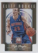 2012-13 Elite Elite Rookie Status Gold Die-Cut 7/24 Kyle Singler #229 r1i