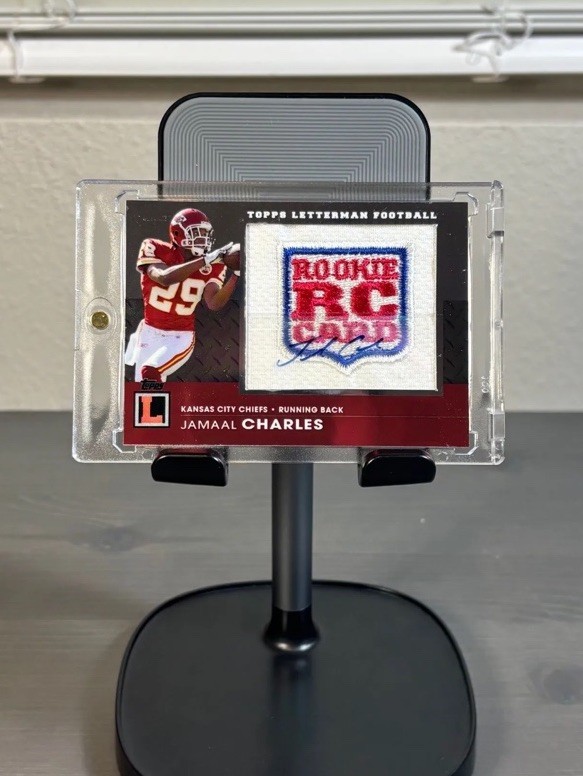 Jamaal Charles Topps Letterman #66 Base