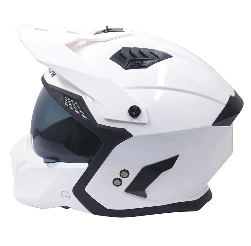 Removable Chin Bar Open White Stealth, photo 7 of 7