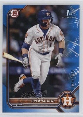 2022 Bowman Draft Blue 124/150 Drew Gilbert #BD-152 1u6