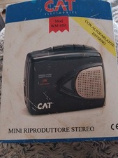 Mini Riproduttore Stereo - CAT Electronis- Mod WM 450  - Vintage