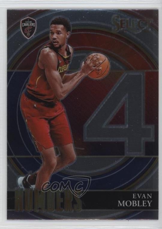2021-22 Panini Select Select Numbers Evan Mobley #32 7wk