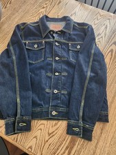 Vintage GUESS Georges Marciano Denim Trucker Jacket Size M Made In USA 90s