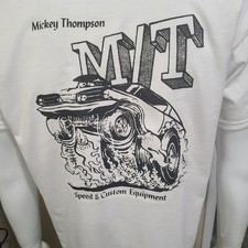 Classic Vintage Race T-shirt Mickey Thompson M/T Speed  Custom Equipment