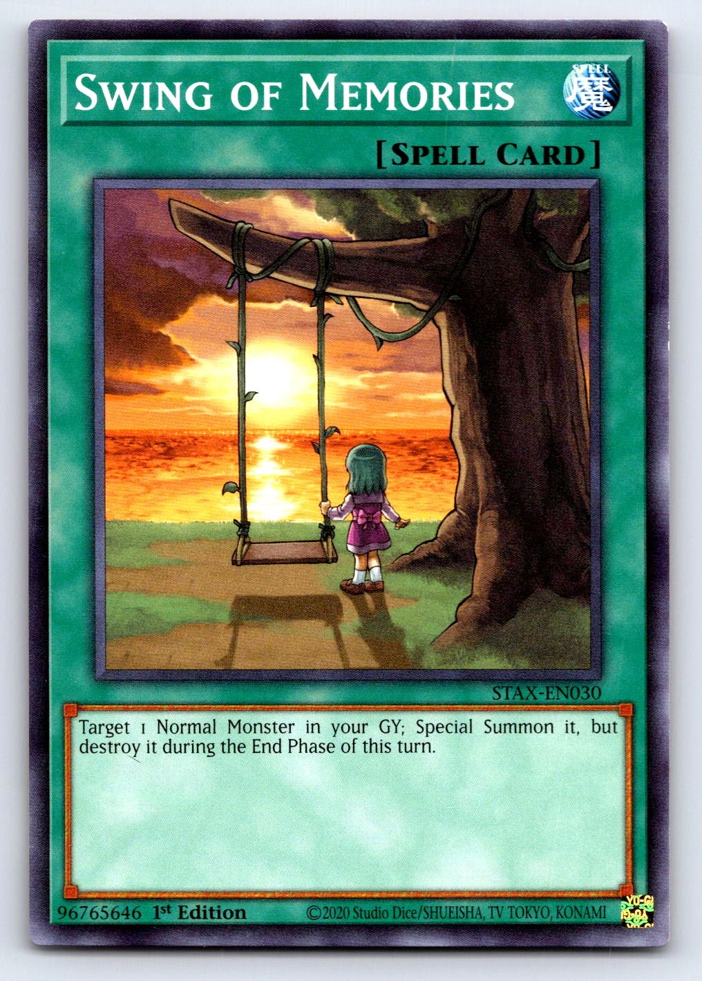 Swing of Memories DP06-EN017 YuGiOh Duelist Pack: Jaden Yuki 3 trading card — raw and PSA graded price guide