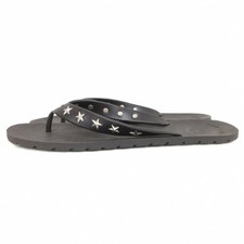 HENRY HENRY Men's Black Sandals 44/43 US 10.5-11 Studded Thongs, Used B