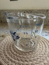 Pfaltzgraff Yorktowne Anchor Hocking 16 oz. Glass Measuring Cup - EXCELLENT
