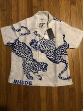 RHUDE Silk Button Up BRAND NEW WITH TAGS