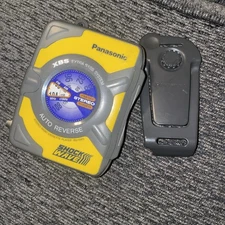 Panasonic Shockwave XBS RQ-SW5V Portable AM/FM Cassette Player A