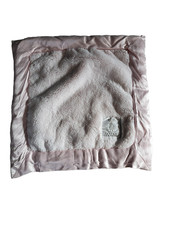 Little Giraffe Pink Mini Security Blanket Lovey Minky Satin Trim Small