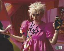 KATE MCKINNON SIGNED 'BARBIE' 8x10 MOVIE PHOTO ACTRESS SNL BECKETT BAS COA