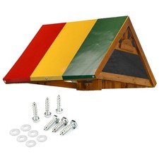MOFEEZ 52" x 90" Swing Set Replacement Tarp for Play Set Outdoor, 100 PVC Vi...