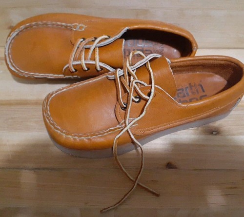 🌏 KALSO Earth 🇺🇲 USA VINTAGE NEU!!! mit Karton Gr. 6,5 Damen Leder Bootsschuhe - Bild 7 von 12