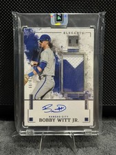 2025 Impeccable - Elegance Jersey Autograph #EJA-BWJ Bobby Witt Jr /99