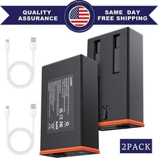 2-PACK MMA-EM8 Battery For Edge Cellular Trail Camera Moultrie EDGE PRO 2 PRO