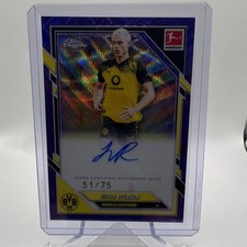 Julian Ryerson /75 Borussia Dortmund Topps Chrome Bundesliga 2025/26 #BA-JR