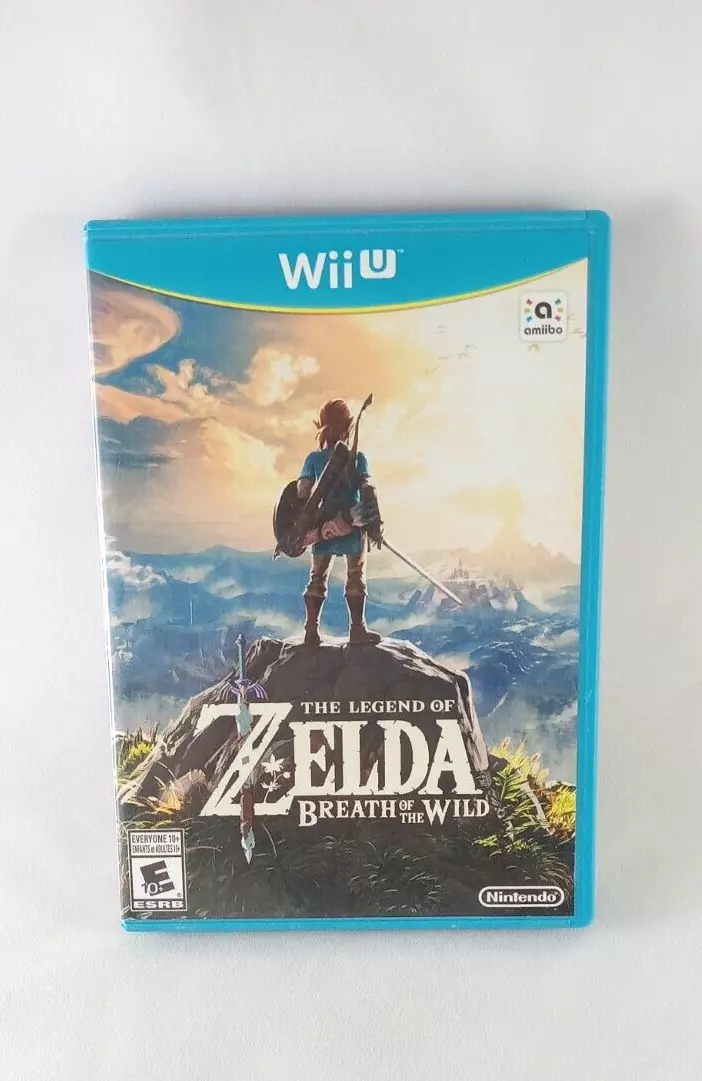 The Legend of Zelda Breath of the Wild Wii U Video Game