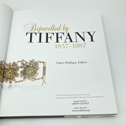 Bejewelled by Tiffany 1837-1987 Clare Phillips Hardcover Dust Jacket - Imagen 20 de 20