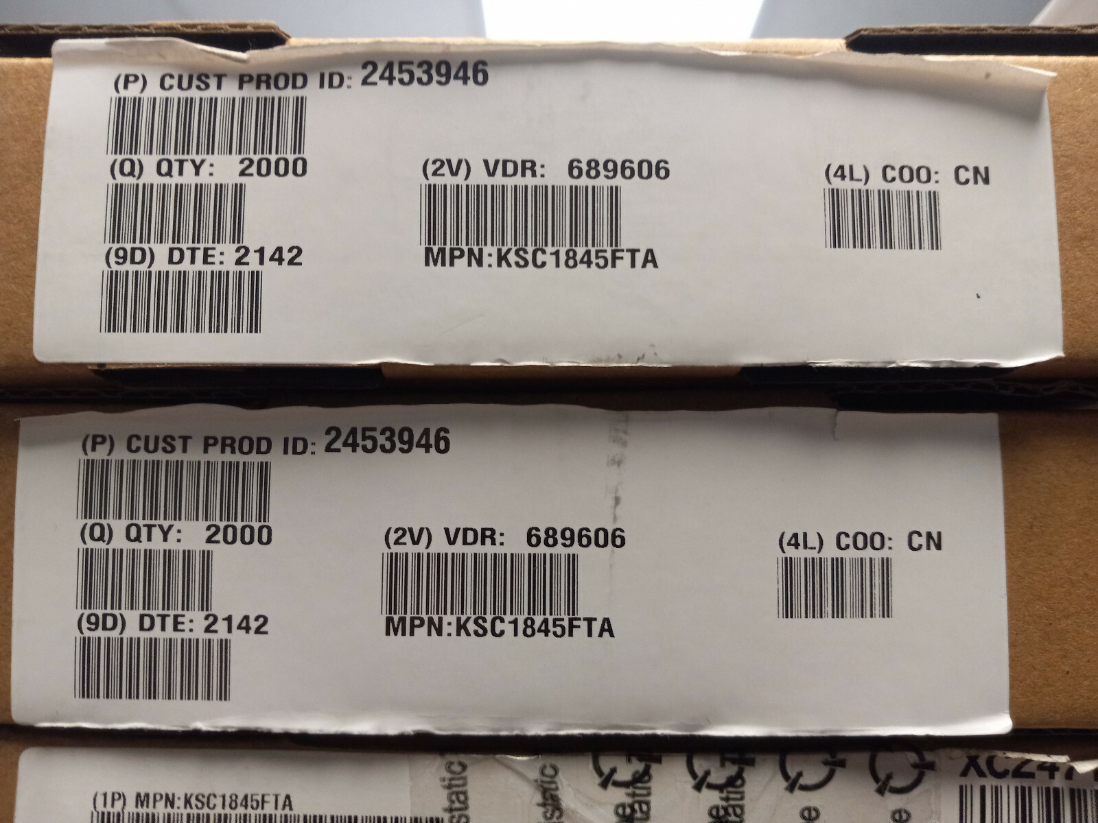 Cocotte Minute 10PCS KSC1845FTA Bipolar Transistor Package TO-92 N