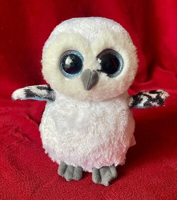 TY Beanie Boos Spells Cute White Owl Animal Stuffed Plush 6