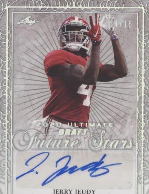2020 Leaf Ultimate Draft Jerry Jeudy #FS-JJ1 - 1 of 2
