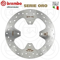 Brembo 68B40778 Hintere Bremsscheibe Serie Oro FüR Yamaha X Max 125 2012